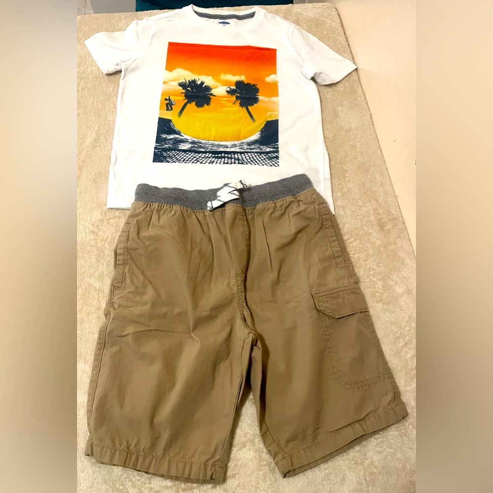 Bundle Top is Old Navy and Bottom is Carter’s